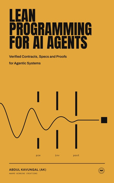 Cover of Lean Programming for AI Agents by Abdul Kavungal (AK)